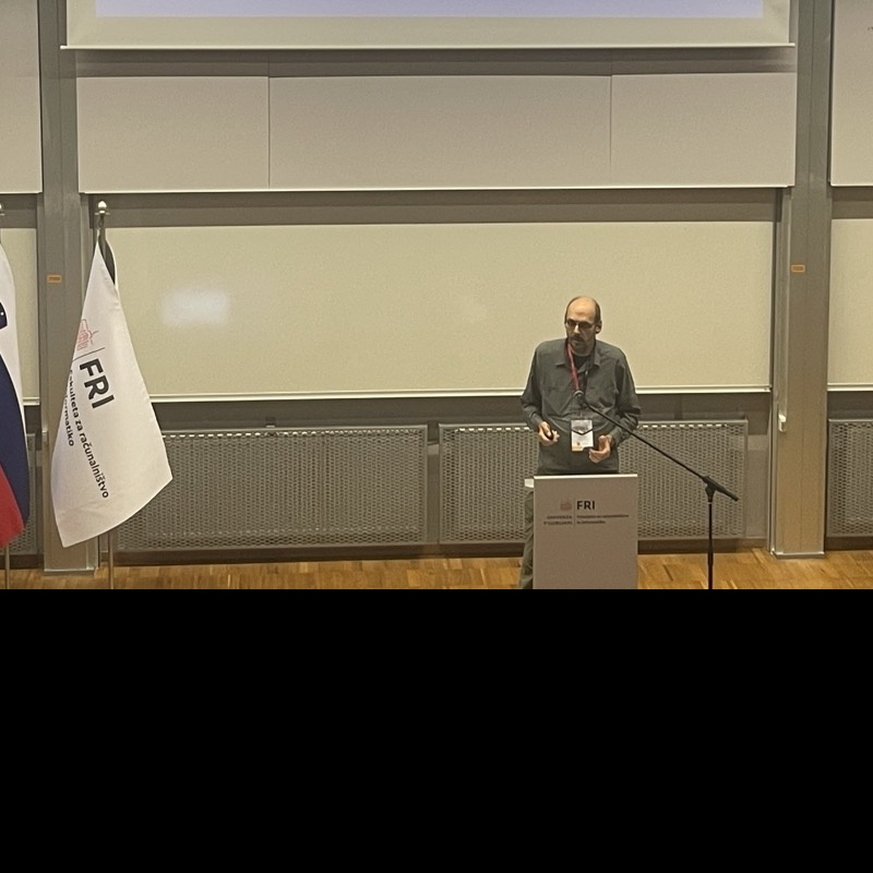 Enrique Zueco at AI for Science conference